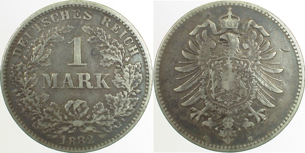 1 Mark 1882 G ss J009