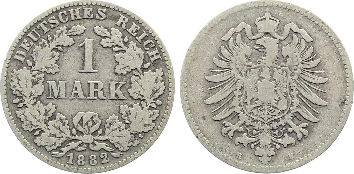 1 Mark 1882 H ss J009