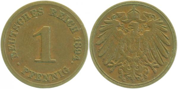 1 Pfennig 1894 G ss/vz J010