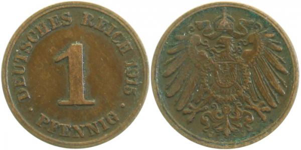 1 Pfennig 1915 J ss/vz J010