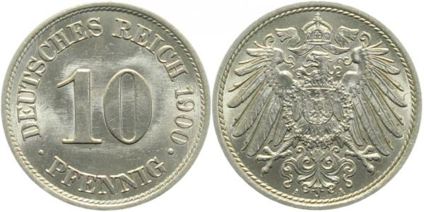 10 Pfennig 1900 A f.prfr.