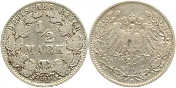½ Mark 1908 J ss J016