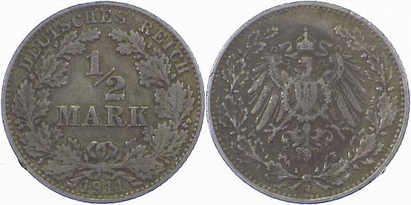 ½ Mark 1911 J ss J016
