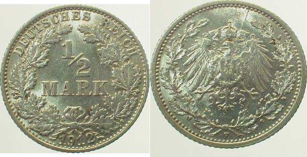 ½ Mark 1912 F f.vz