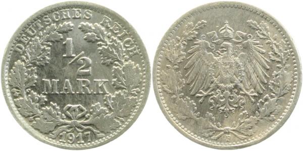 ½ Mark 1917 F ss/vz J016