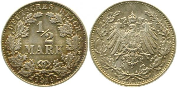 ½ Mark 1919 E prfr/stgl
