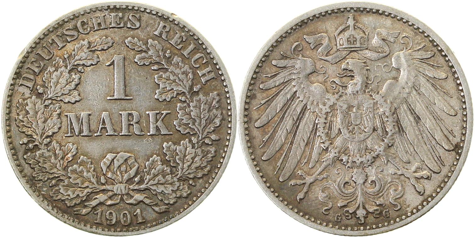 1 Mark 1901 G J017 ss/vz