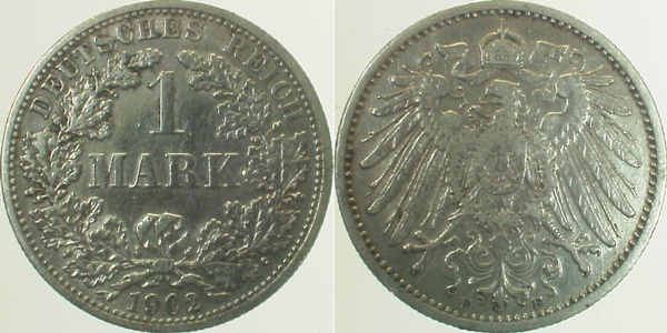 1 Mark 1902 F ss J017 ss 1 Mark