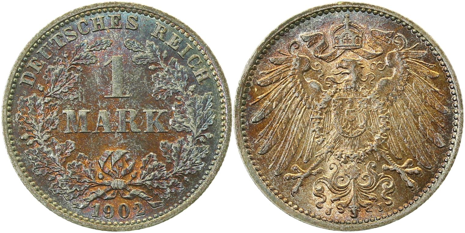 1 Mark 1902 J Gedenkmünzen PCGS MS 65 80515058 J017