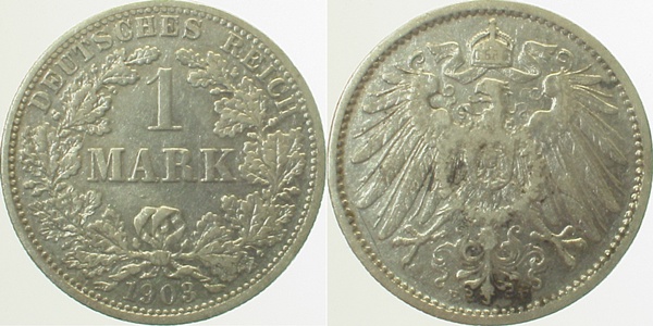 1 Mark 1903 F J017 Gedenkmünzen