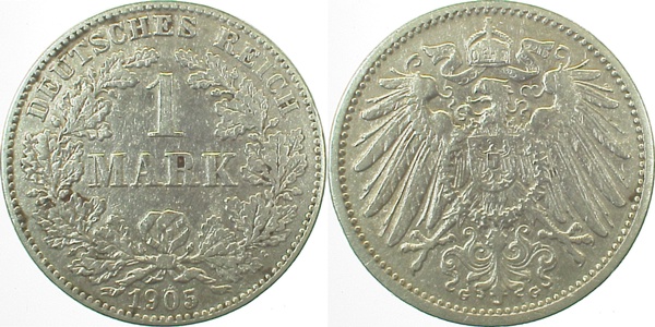 1 Mark 1905 G J017