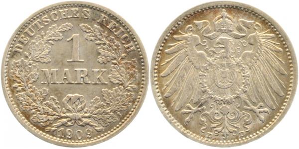 1 Mark 1909 D vz/stgl J017