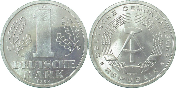 1 Mark DDR 1956 A ss