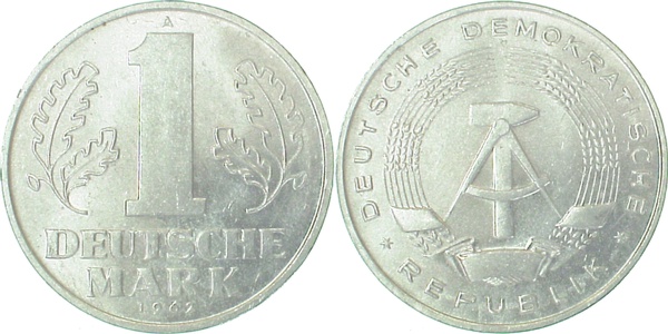 1 Mark DDR 1962 A ss