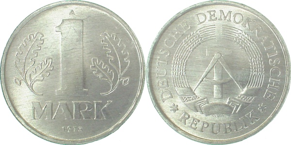 1 Mark DDR 1973 A ss