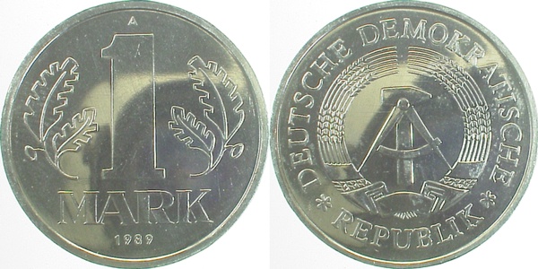 2 Mark DDR 1957 A stgl /matt fein J1515