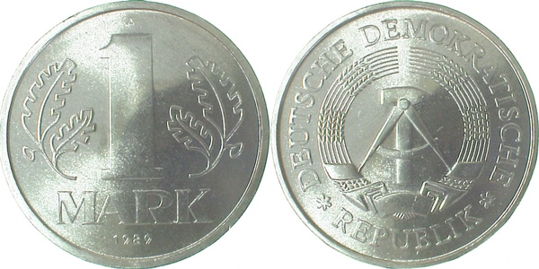 2 Mark DDR 1957 A stgl spgl! J1515 stgl spgl! 2 Mark