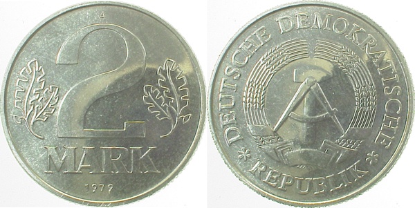 2 Mark DDR 1979 A vz