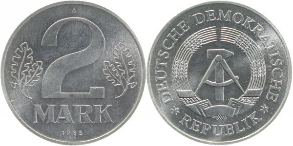 2 Mark DDR 1986 A spgl J1516 2 Mark