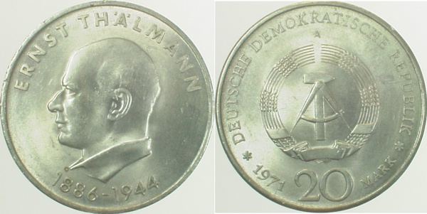 20 Mark E.Thälmann 1971 J1535