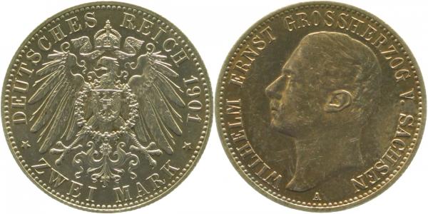 20 Mark 30J. DDR/Schön74E vergoldet PP 18EX