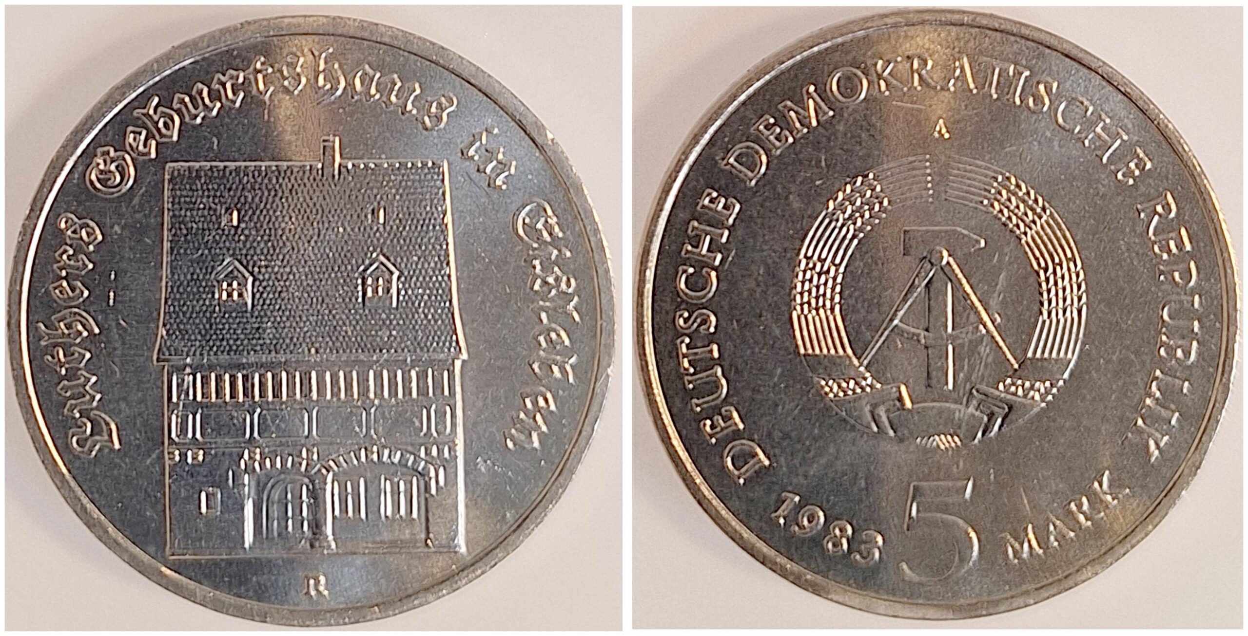 20 Mark Karl Marx handgehoben J1592 20 Mark