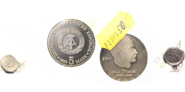 5 Mark DDR Altes Rathaus Leipzig 1984 A stgl