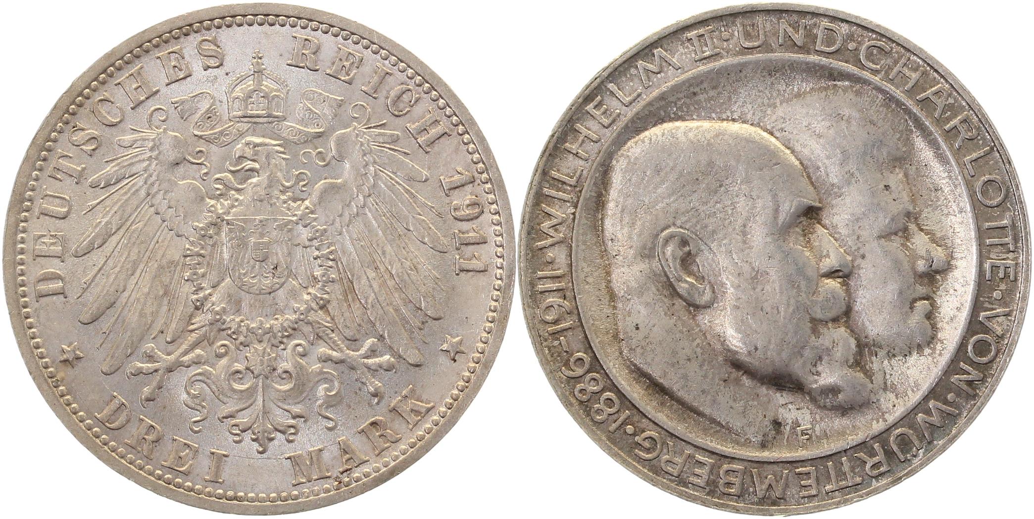 10 Mark Friedrich I von Baden 1876 G J186