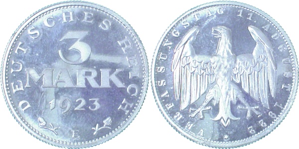 3 Mark 1923 E J303 PP- Proof-