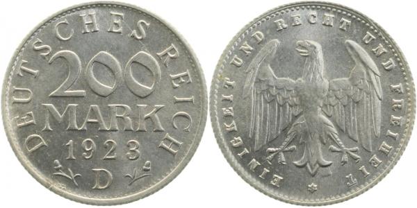 200 Mark 1923 D