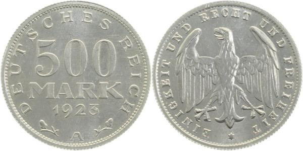 500 Mark 1923 A
