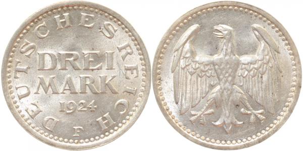 3 Mark Fälschung? Probe? 13,7 g Numismatisch hochinteressant