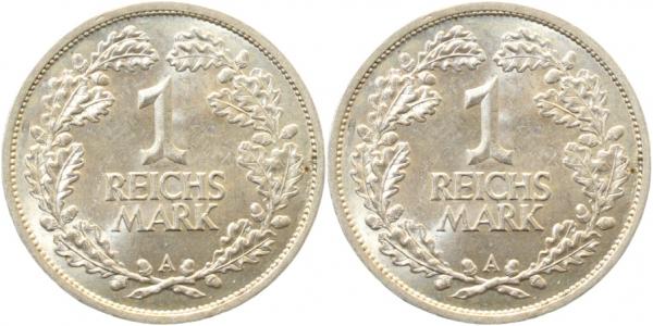 1 Reichsmark 1926 A prfr/st, TOP J319 Archiv Franquinet