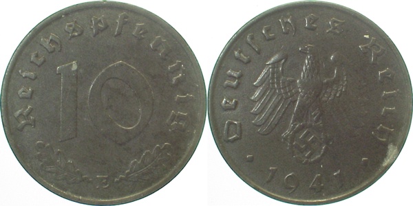 10 Pfennig 1941 E vz J371 vz 10 Pfennig