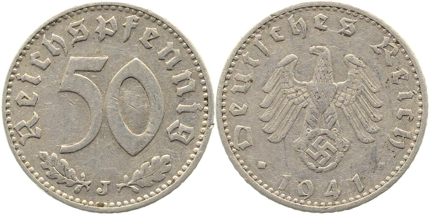 50 Reichspfennig 1941 J ss J372