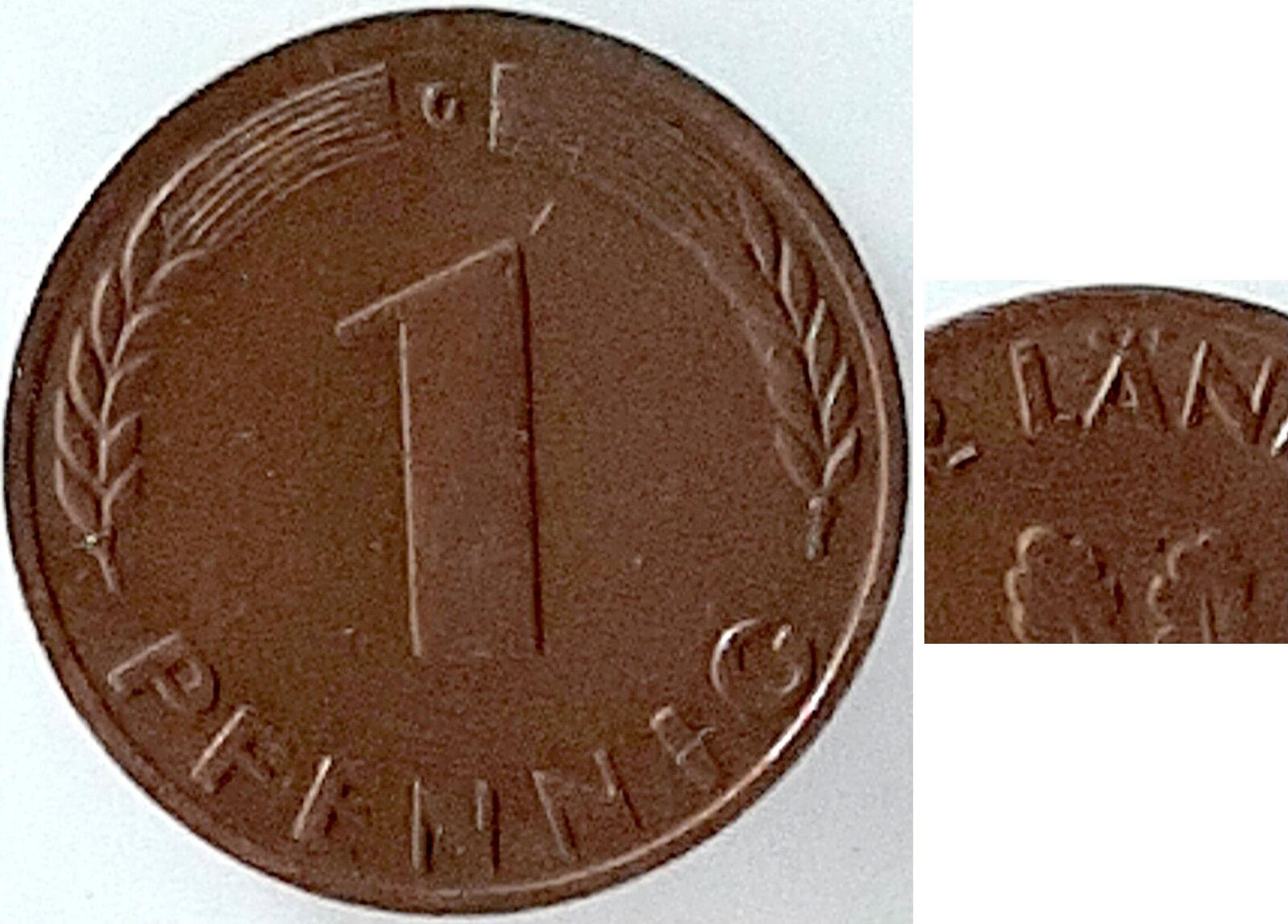 1 Pfennig 1949 G fast vorzüglich Tüttel Original