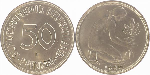 50 Pfennig 1950 F J384