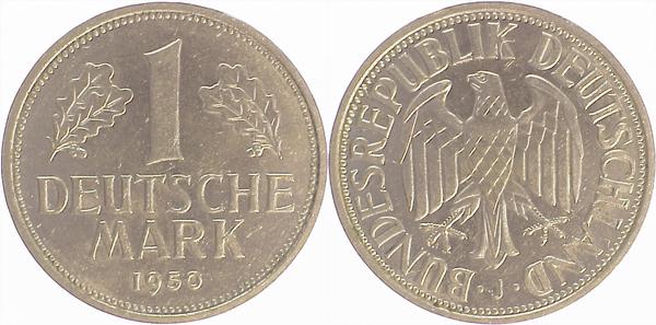 1 Deutsche Mark 1950 J J385