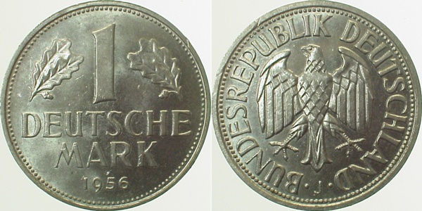1 DM 1956 J bfr J385 1 Mark