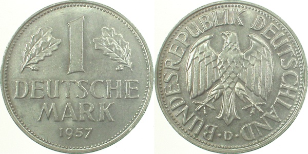 1 DM 1957 D J385 1 Mark