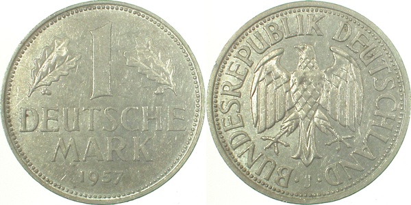 1 Mark 1957 J vz/bfr J385