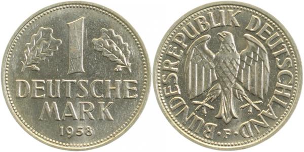 1 DM 1958 F f bfr J385 1 Mark