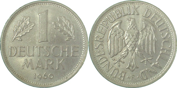 1 DM 1960 F f bfr J385 1 Mark