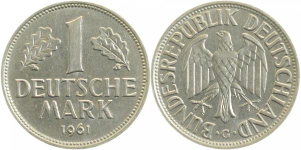 1 DM 1961 G vz J385 1 Mark
