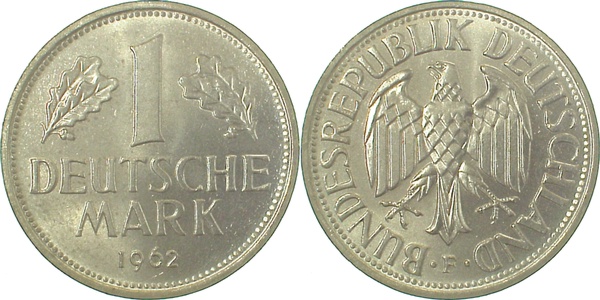 1 DM 1962 F stgl J385 1 Mark