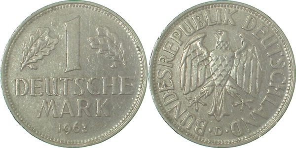 1 DM 1963 D vz J385