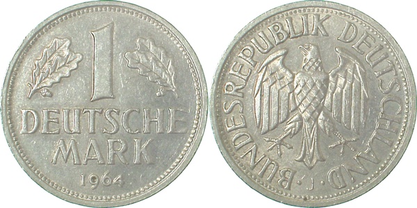 1 DM 1964 J vz/bfr J385