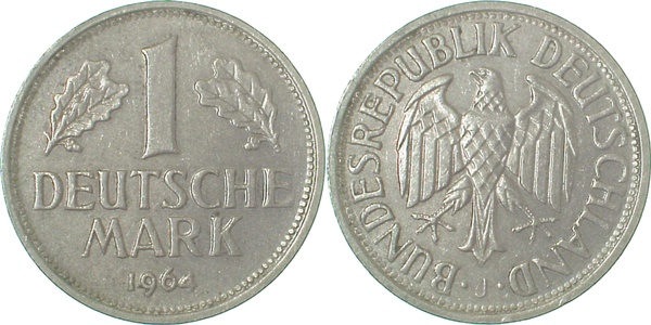 1 DM 1964 J vz J385 1 Mark