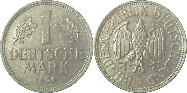1 DM 1965 D f bfr J385 1 Mark