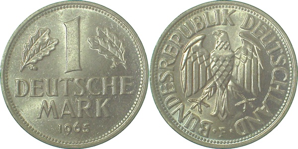 1 DM 1965 F stgl J385 1 Mark